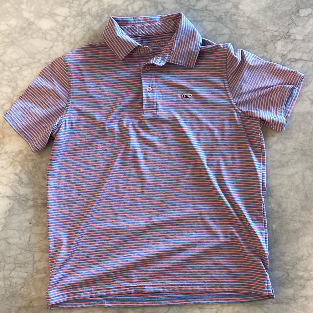 Vineyard Vines Boys Performance Polo